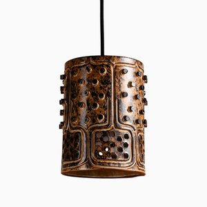 Lampe à Suspension en Céramique par Jette Hellerøe pour Axella