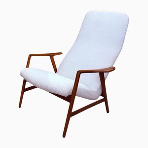 Two-Position Reclining Chair by Alf Svensson for Fritz Hansen