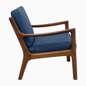 Fauteuil en Teck par Ole Wanscher, 1960s