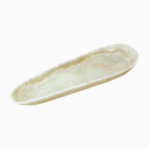 Premium Onyx Schale mit rohem Rand