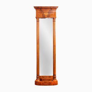 Mahogany Standing Mirror, France, 1830s