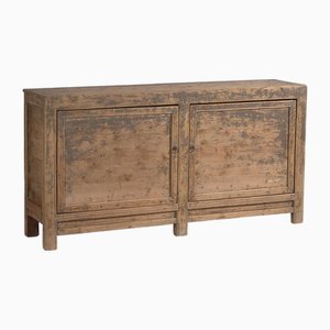 Credenza antica in olmo, 1900