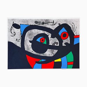 Joan Miró, The Lizard with Golden Feathers, 1971, Lithograph