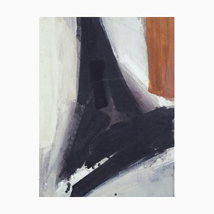 Ole Bjørn Krüger, Abstract Composition, 1960s, Oil on Board