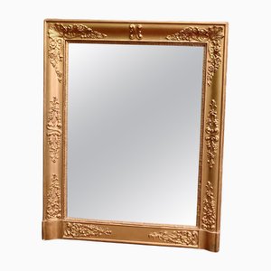 French Gilt Overmantel Wall Mirror