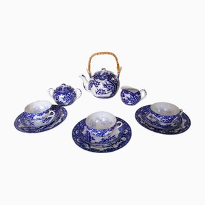 Teeservice aus Porzellan, 1950er, 12 Set