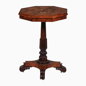 Antique Specimen Wood Top Occasional Table, 1840