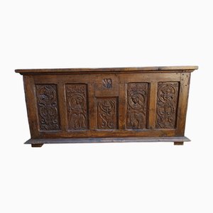 High Chest in Oak