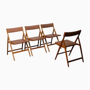 Vintage Eden Chairs by Gio Ponti for Fratelli Reguitti, 1950s, Set of 4