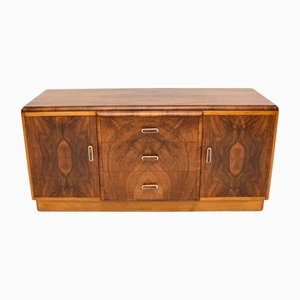 Art Deco Sideboard aus Nussholz, 1930