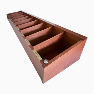 Large Vintage Storage Shelf in Teak, 1960s
