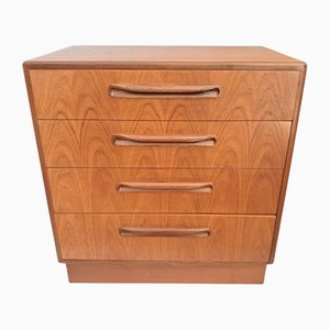 Mid-Century Modern Fresco Chest of Drawers in Teak from G-Plan, 1960s
