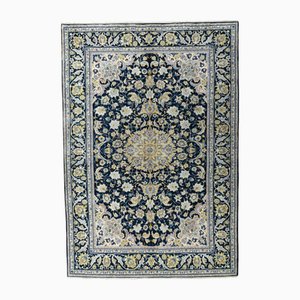 Hand-Knotted Kashan Oriental Rug