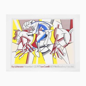 Ausstellungsplakat von Roy Lichtenstein für Leo Castelli Gallery, 1975