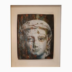 Alessandro La Motta, La Misteriosa, 2000s, Oil and Enamel on Copper
