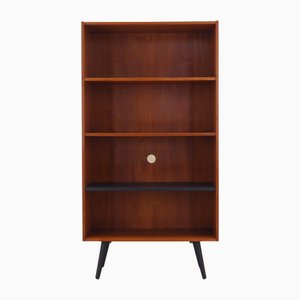 Dänisches Teak Bücherregal, 1970er