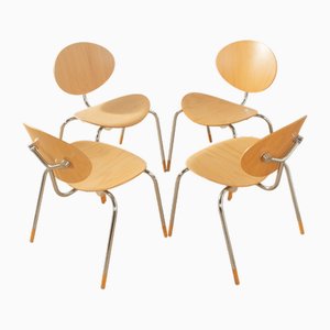 Chaises de Salle à Manger Modèle Mosquito par Elmar Flötotto pour Flötotto, Set de 4