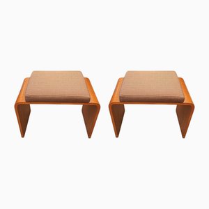 Fußhocker von Schreiber, 1970er, 2er Set