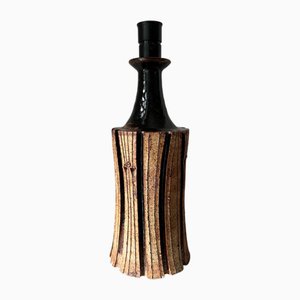 Large Brutalist Table Lamp by Lene Regius, Denmark, 1970s