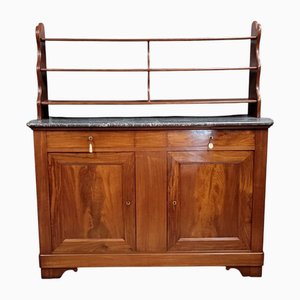 Saint Hubert Buffet with Shelves in Mahogany, 1820