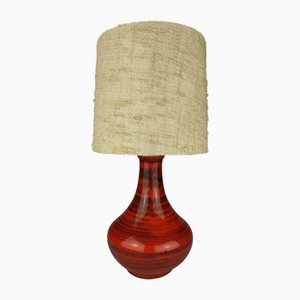 Lampada da tavolo Mid-Century moderna di Bay Keramik, anni '60