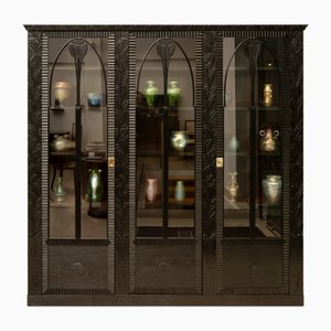 Bibliothèque par Hans Bolek pour August Ungethüm Furniture Factory, 1913