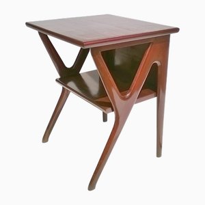 Grande Table Console en Hêtre par De Baggis, Italie, 1951