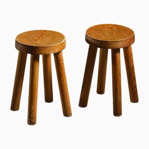 stoop | Stool from Les Arcs 1600 in Pine
