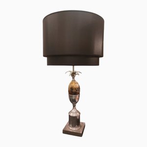 Gilt Bronze Pineapple Table Lamp by Maison Charles for Maison Charles, 1950s