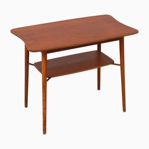 Danish Organic Teak Side or Coffee Table, 1940s