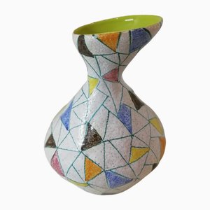 Vintage Italian Ceramic Vase by Guido Gambone, 1960s