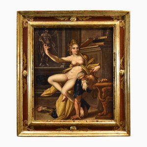 Bartholomäus Spranger, Aristote et Phyllis, années 1500-1600, huile sur toile
