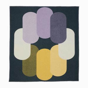 Gradient Pill Blanket in Lilac and Yellow by Granite + Smoke