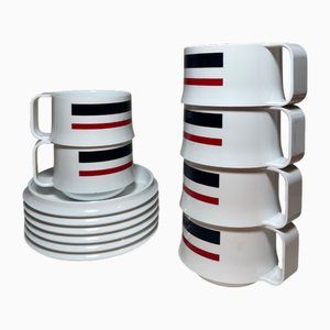 Service by Harvey Guzzini, 1970, Set of 12