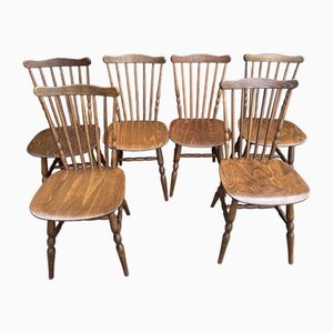 Florida Chairs by Joamin Baumann, 1950s, Set of 6