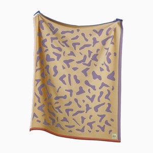 Couverture Scatter Jaune et Lilas par Granite + Smoke