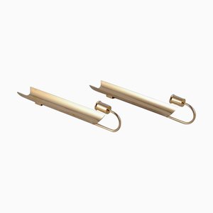 Reflex Wall-Mounted Candleholders by Pierre Forssell for Skultuna, Set of 2