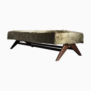 Daybed by Pierre Jeanneret for Chandigarh Project, 1950s