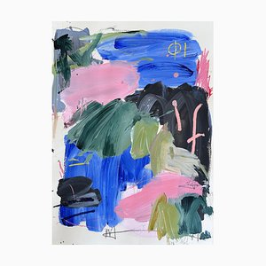 Marcus Aitken, Alter02, Mixed Media auf Papier, 2025