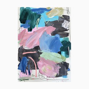 Marcus Aitken, Alter03, Mixed Media auf Papier, 2025