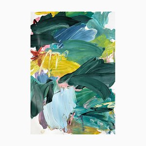 Marcus Aitken, Alter08, Techniques mixtes sur papier, 2025