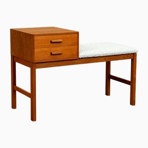 Hall Bench in Beech, 1950s