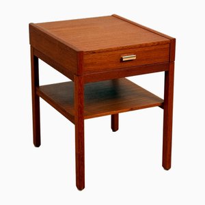 Schwedische Nachttische aus Teak, 1950er, 2er Set