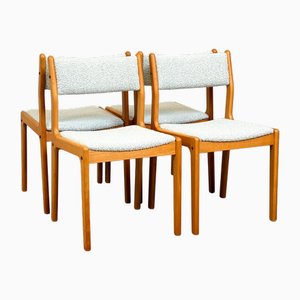 Dining Chairs in Beech by Findahl Mobelfabrik, 1950s, Set of 4