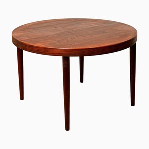 Runder Esstisch aus Santos Palisander von Kai Kristiansen für Feldballes Furniture Factory, 1950er