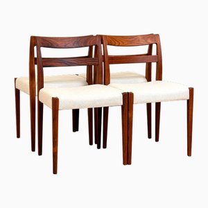 Swedish Dining Chairs by Troeds, 1950s, Set of 4