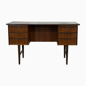Table de Bureau Vintage en Teck, Danemark