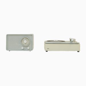 Radio SK 25 and Record Player PCS 4 by Dieter Rams and Fritz Eichler, for Braun, 1960s