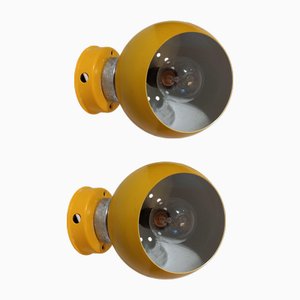 Lampade da parete magnetiche di Reggiani, set di 2