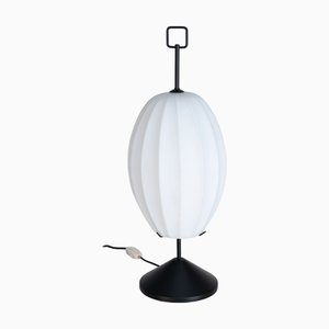 Glass and Metal Table Lamp, 1960